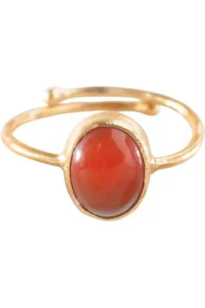 A Beautiful Story Ring Visionary - Carnelian - - 16 Mm