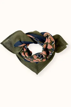 Apaches Small Foulard Manika Tulipe Kaki