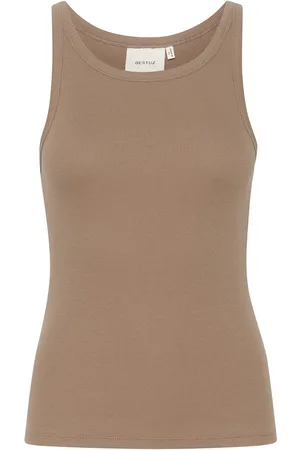 Gestuz Drewgz Sleeveless Vest Shitake - L