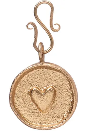 A Beautiful Story Heart Vintage Coin Charm Plated