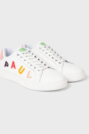 Paul Smith Leather Lapin Logo Trainers W1s-lap76-llea.01 - 39