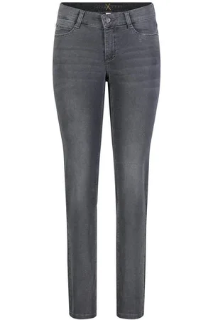 Mac Grey Stonewash Mac Dream Straight Leg Jeans - 00/30