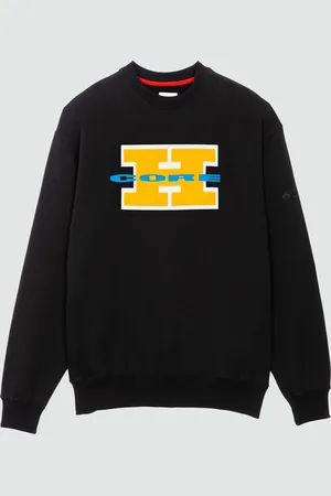 Homecore Big H Patch Sweat Yellow - - M