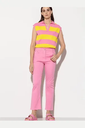Luisa Cerano Baby Flare Denim Jeans In Candy 698620 1883 Col 0445 - 14:40