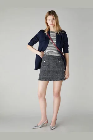 MARELLA Micene Skirt Dark Grey - Uk 8