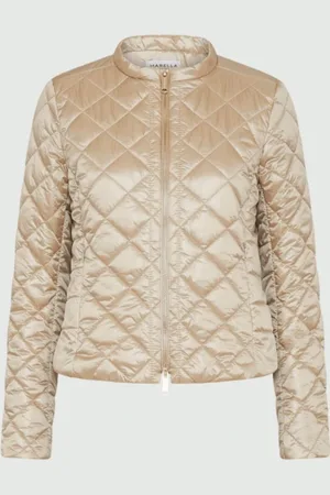 MARELLA Tosca Short Padded Quilted Jacket 24134810142 Col 001 - Uk 10