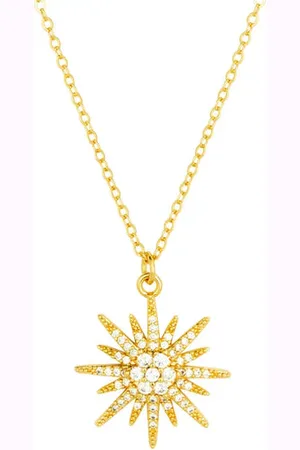 Ashiana Pria Star Necklace - Crystal