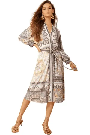 Hale Bob Printed Dress 35az6040 - L