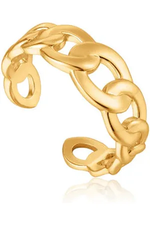 ANIA HAIE Curb Chain Adjustable Ring