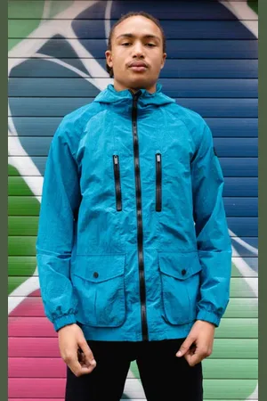 Terrace Cult Tessio Ripstop Jacket Electric - Electric / Medium