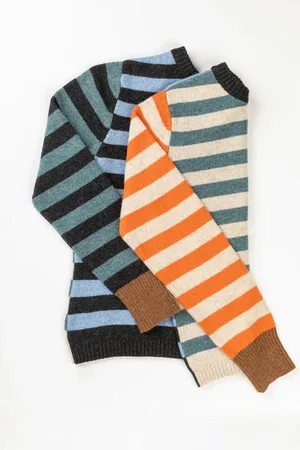 ERIBE Stobo Stripe Sweater - Phoebe - Medium