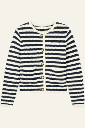 Bash - Gaspard Cardigan - Stripe - 0 / Xs