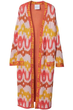 DELICATE LOVE Summer Sun Ida Ikat Cardigan Coat - S