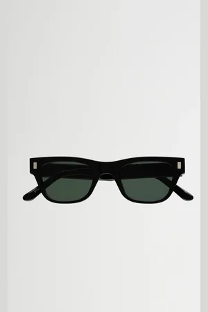 Monokel Eyewear Aki - Green Solid Lens Sunglasses - - Os