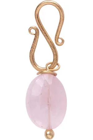 A Beautiful Story Rose Quartz Plated Faceted Gemstone Pendant