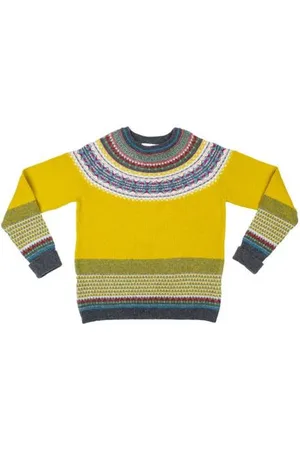 ERIBE Alpine Short Sweater Piccalilli - Large