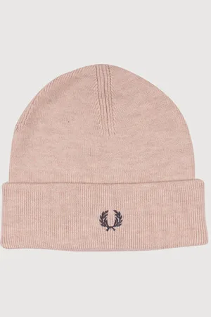 Fred Perry Classic Beanie - Porridge/anchor Grey - Os
