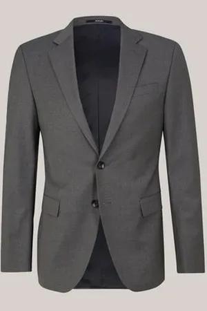 JOOP! - Herby 2 Button Suit Jacket In Grey - 48 (U.K 38)