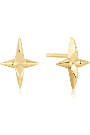 ANIA HAIE Cross Stud Earrings In