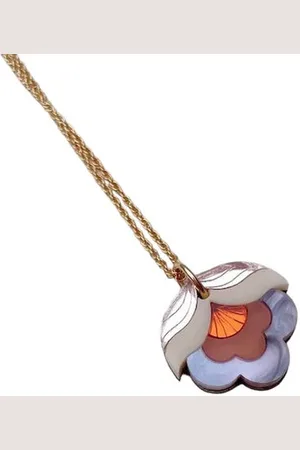 Rosa Pietsch Floral Pendant Necklace Anna Sky