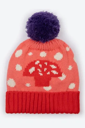 Miss Pompom Woodland Beanie