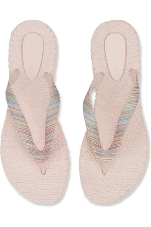 Ilse Jacobsen Rainbow Flip Flops With Glitter - 5