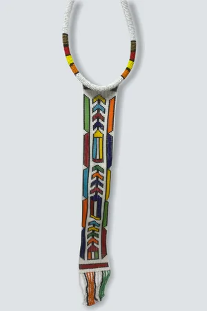 Botanical Boys Ndebele Beaded Necklace Zulu