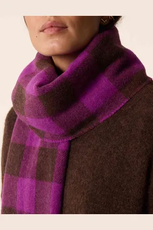 Des Petits Hauts Paula Scarf - Heather Check - Os