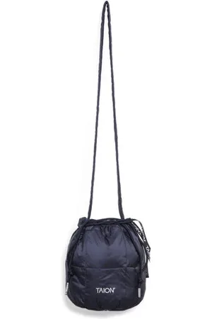 TAION Sac Draw String Down Small Dark - Bleu / U