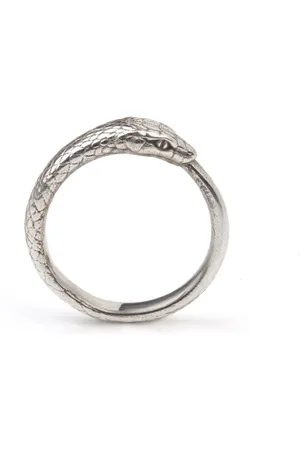 Rachel Entwistle Ouroboros Snake Ring Large - U / Sterling - U / Sterling