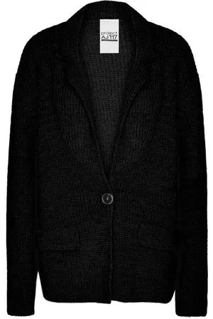AJ117 Project Smith Knit Blazer - Black / M