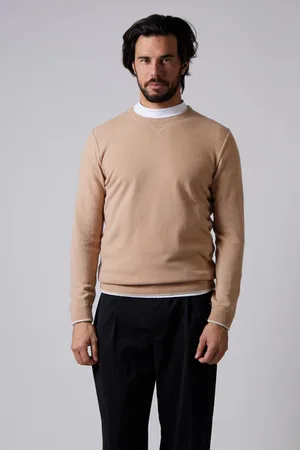 Daniele Fiesoli Wool Round Neck Sweater - Large