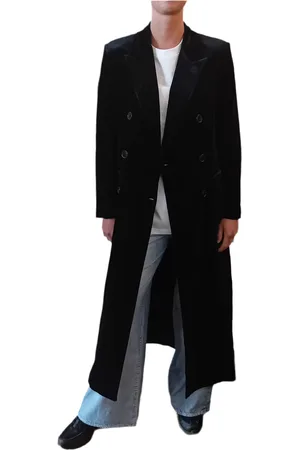 Black Label Long Coat - 40 / Black / 102134c3-011647