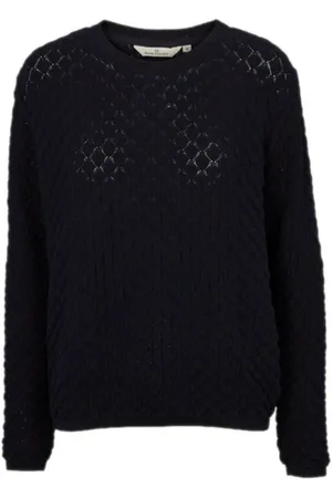 Basicapparel Camilla Baumwoll-pulli - Marineblau / L