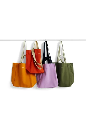 Hay Everyday Tote Bag - Olive, Red