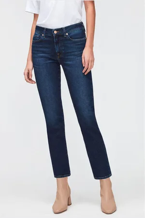 7 for all Mankind Luxe Vintage Charisma Roxanne Ankle Jeans - 26