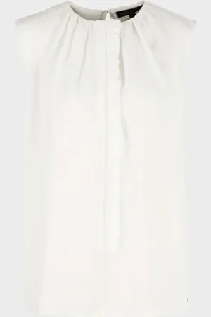 Marc Cain Off Top With Ruffle Detail Wc 61.13 W39 Col 110 - 1
