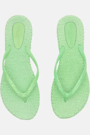 Ilse Jacobsen Flip Flops With Glitter In Bright Minty Cheerful01 Col 495 - 37/uk4