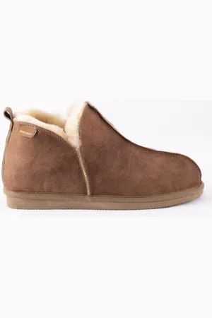 Shepherd of Sweden Sheepskin Slippers - Annie In Antique Size 37 - Uk 4 - 37 Eu (Uk 4)