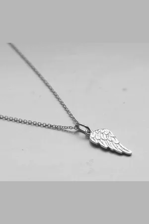 My Hart Beading Necklace Angel Wing