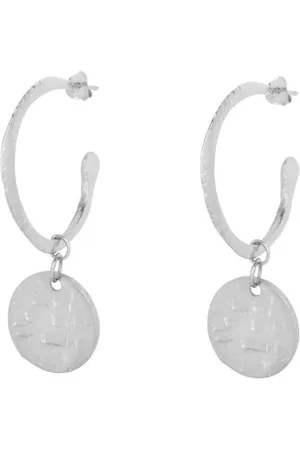 Ashiana Esmeralda Hoop Earrings