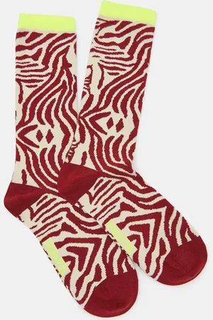 Essentiel Antwerp Frint Zebra Socks - Off - Os