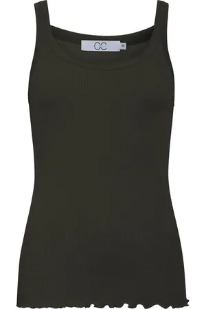 CC Heart Poppy Silk Camisole Hunter - Uk 14