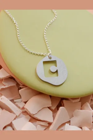 Dowse Otti Necklace Steel & Sterling