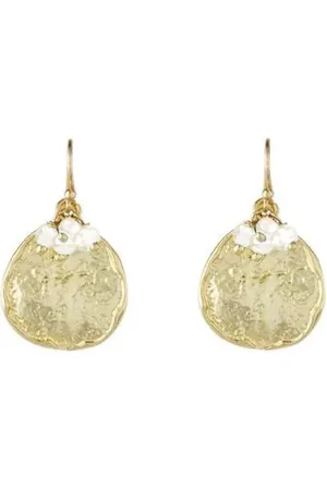 Ashiana Solange Earrings In With Freshwater Pearls