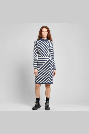 Dedicated Lo Mountain Line Ombre Dress - Xs