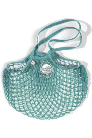 Filt Medium Aquablue Cotton Net Bag - Medium