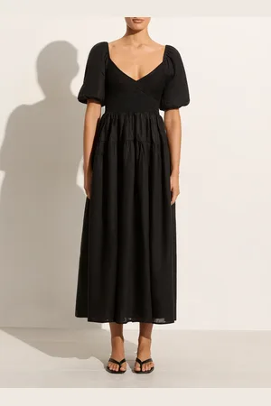 FAITHFULL THE BRAND Rosarico Midi Dress - - L / Uk 12
