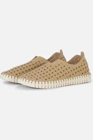 Ilse Jacobsen Tulip Criss-cross Slip On - Latte - Uk 4/de 37/us 6