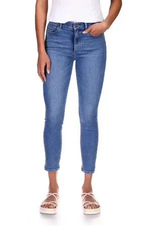 DL1961 Farrow Marine Skinny High Rise Ankle Jeans - 25 / Marine Wash